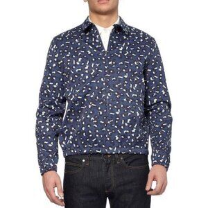 A.P.C. Leopard Print Bomber Jacket